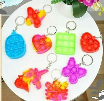 Tera13 plush it toy bubble toy pop it keyring Key Chain