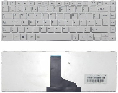 TechSonic For Satellite C800 C800D C805 C840 C840D C845 C845D MP-11B83US-920 Internal Laptop Keyboard(White)