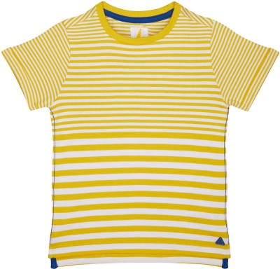 Mothercare Girls Casual Pure Cotton Top(Yellow, Pack of 1)