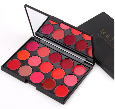 ADJD MULTI SHADES MATTIE & LONG LASTING CREAMY LIP C1REAM PALETTE(MULTI COLOR, 15 g)