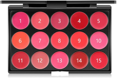 ADJD LONG LASTING CREAMY LIP C1REAM PALETTE(MULTI COLOR, 15 g)