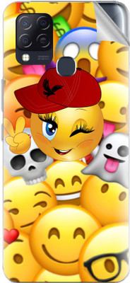 Snooky Infinix Hot 10T Mobile Skin(Yellow)