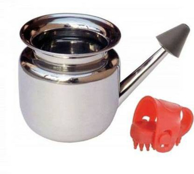 AcuHealth Steel Multicolor Neti Pot(500 ml)