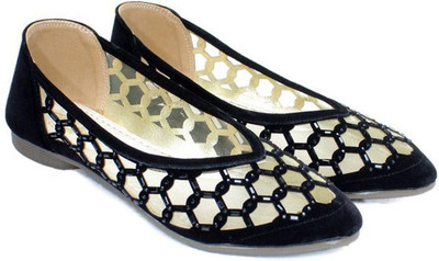 UK Collection New Trendy Fashion Bellies Bellies For Women(Black , 8)
