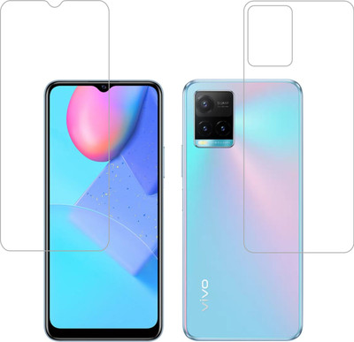 Vatsin Front and Back Screen Guard for Vivo Y21(Pack of 2)