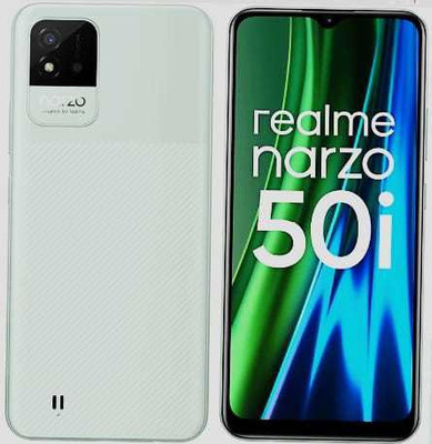DOWRVIN Front and Back Tempered Glass for Realme Narzo 50i(Pack of 2)