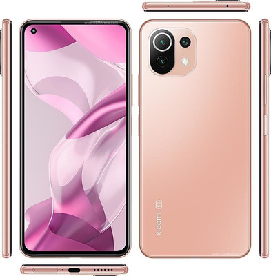 SOMTONE Front and Back Tempered Glass for Xiaomi 11 Lite 5G NE(Pack of 1)