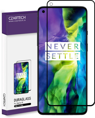 CZARTECH Tempered Glass Guard for OnePlus 8T(Pack of 1)