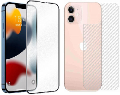 Bai and kaka Front and Back Tempered Glass for Apple iPhone 13(Pack of 2)