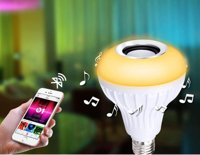 Wifton XII™-209-LO-Led Bulb with Bluetooth Speaker 2 W Bluetooth Speaker(White, Stereo Channel)