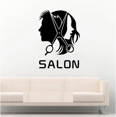 DICTON HUB 59 cm Salon Removable Sticker(Pack of 1)