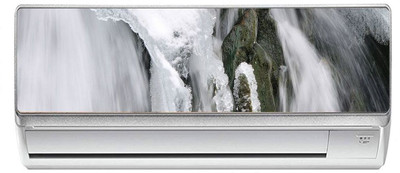 CVANU 90 cm Beautiful Waves Waterfall Self Adhesive Sticker(Pack of 1)