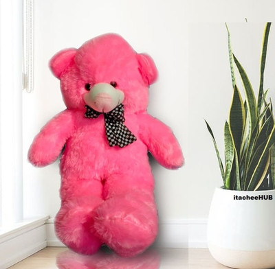 AANSHU TOYS 3ft Cute and soft pink teddy bear with paws  - 90 cm(Baby pink)