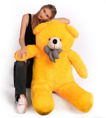 Pocketfriendly 4 Feet Large (Standing) Cute Soft Teddy Bear For Gift & Bithday Partys Other -  - 120 cm(Yellow)