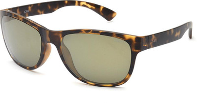 IDEE Retro Square Sunglasses(For Men, Green)