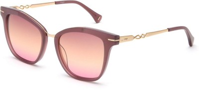 Image Retro Square Sunglasses(For Women, Pink)