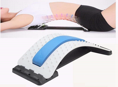 GYMIGO IX2™-VR-942-Lumbar Support Stretcher Spinal Back / Lumbar Support(White, Blue)