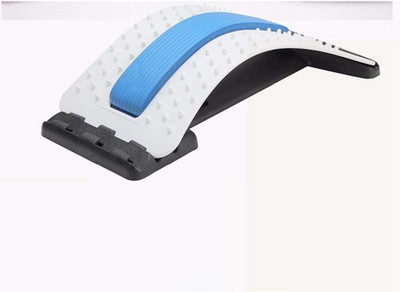 GYMIGO XIX®-BT-943-Multi-level back stretching device Back / Lumbar Support(White, Blue)