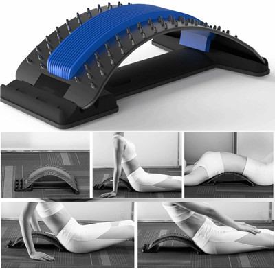 GYMIGO IOX®-MU-945-Relaxation Mate Spinal Pain Relieve Chiropractor, Back Tool Back / Lumbar Support(Multicolor)