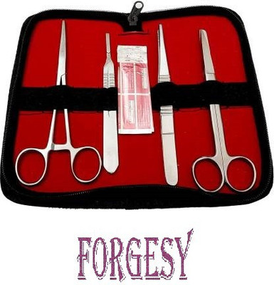 Forgesy ressing Instruments Set High Quality Surgical Instruments CE Artery Forceps | Dissecting Forceps | Dressing Scissor | BP handle With 4 Blades Stainless Steel 410 Grade (ALL Instrument 6 Inchs) Utility Forceps Utility Forceps Forgesy ressing Instruments Set High Quality Surgical Instruments CE Artery Forceps | Dissecting Forceps | Dressing Scissor | BP handle With 4 Blades Stainless Steel 410 Grade (ALL Instrument 6 Inchs) Utility Forceps Utility Forceps
