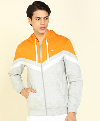 PARK AVENUE Full Sleeve Color Block Men Sweatshirt