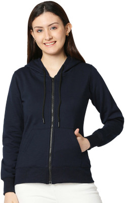 WEAR YOUR OPINION Full Sleeve Solid Women Sweatshirt