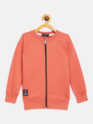 RodZen Full Sleeve Solid Boys & Girls Sweatshirt