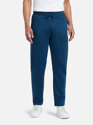 XYXX Solid Men Blue Track Pants