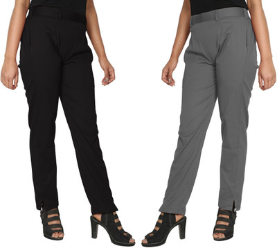 PINOVO Regular Fit Women Multicolor Trousers