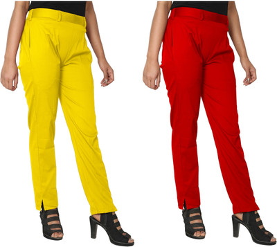 PINOVO Regular Fit Women Multicolor Trousers