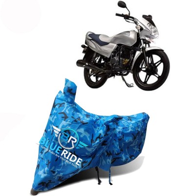 BLUERIDE Two Wheeler Cover for LML(Freedom DX, Blue)