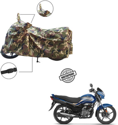 Home Ark Waterproof Two Wheeler Cover for Hero(Super Splendor, Multicolor)