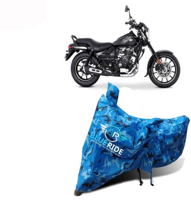 BLUERIDE Two Wheeler Cover for Bajaj(Avenger 180 Street, Blue)