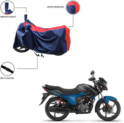 Home Ark Two Wheeler Cover for Hero(Glamour, Red, Blue)