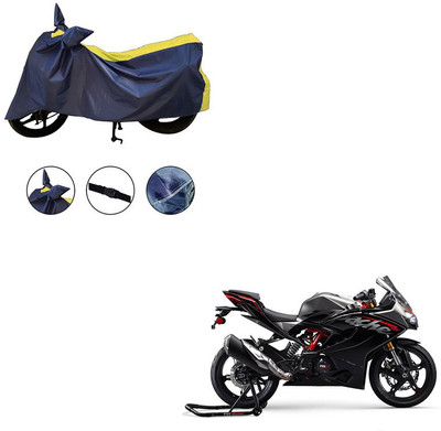 Trader's Stop Two Wheeler Cover for TVS(Apache RR 310, Yellow)