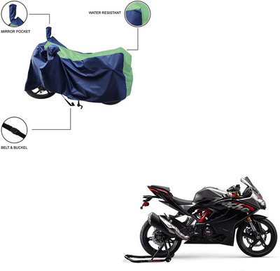 Trader's Stop Two Wheeler Cover for TVS(Apache RR 310, Green)