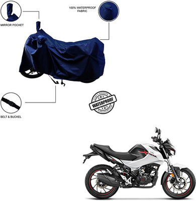 Home Ark Waterproof Two Wheeler Cover for Hero(Blue)