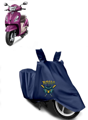 AUTOCAD Waterproof Two Wheeler Cover for TVS(Jupiter, Blue)