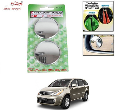 AuTO ADDiCT Manual Blind Spot Mirror For Tata Aria(Exterior)