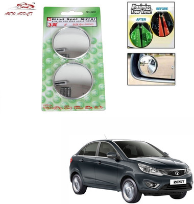 AuTO ADDiCT Manual Blind Spot Mirror For Tata Zest(Exterior)