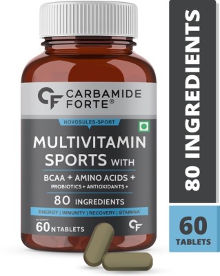 CF Multivitamin for Sports with BCAA, Amino Acids, Probiotics & Antioxidants(60 Tablets)