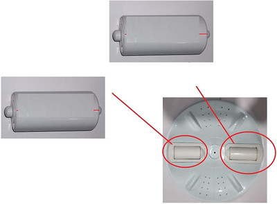 AVEU Samsung Pulsator Washing Machine -2 pcs Washing Machine Net(Pack of 1)