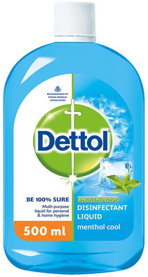 Dettol Disinfectant Menthol Cool Antiseptic Liquid(500 ml)