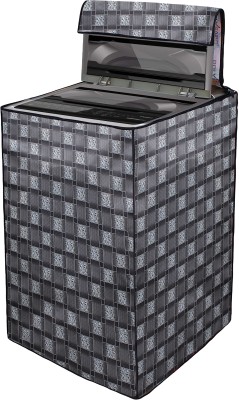 Wings Star Top Loading Washing Machine  Cover(Width: 85 cm, Grey)