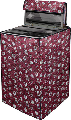 Wings Star Top Loading Washing Machine  Cover(Width: 49 cm, Maroon)
