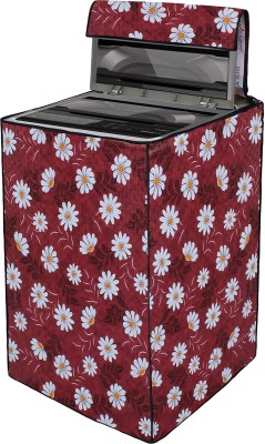 Wings Star Top Loading Washing Machine  Cover(Width: 59 cm, Red)