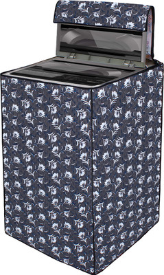 Wings Star Top Loading Washing Machine  Cover(Width: 75 cm, Black)
