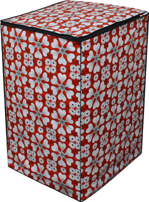 Wings Star Top Loading Washing Machine  Cover(Width: 47 cm, Red)