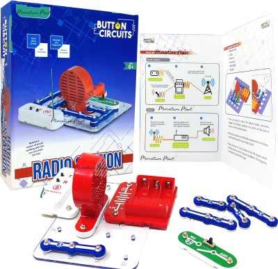 Miniature Mart Build Your Own Radio Station Circuit Board , Let Your Kids Know How The Basic Circuit Board Works | Let Them Build It & Explore It In There Way | Educational Toys For Kids
