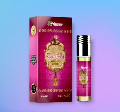 MEENA ROOH E GULAB 8ML(PACK OF 1) Floral Attar(Rose)